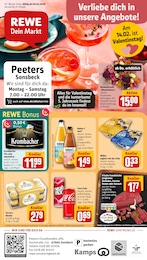 REWE Prospekt für Sonsbeck: "Dein Markt", 29 Seiten, 09.02.2026 - 14.02.2026