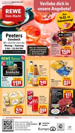 REWE Discounter Prospekt der aktuellen Woche mit 29 Seiten, gültig von 09.02.2026 bis 14.02.2026, in Sonsbeck und Umgebung Aktueller REWE Discounter Prospekt in Sonsbeck und Umgebung, "Dein Markt" mit 29 Seiten, 09.02.2026 - 14.02.2026