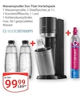 Wassersprudler Duo Titan Vorteilspack Angebote von Sodastream bei GLOBUS Krefeld für 99,99 €