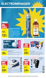 Prix et réduction Brita dans le prospectus Carrefour en cours Offre Brita dans le catalogue Carrefour du moment à la page 65