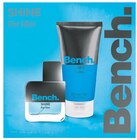Shine For Her oder For Him Geschenkset von Bench für 9,99 € bei Rossmann im Angebot Shine For Her oder For Him Geschenkset von Bench im aktuellen Rossmann Prospekt
