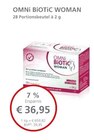LINDA Ingolstadt - OMNi BiOTiC WOMAN Angebot im Prospekt OMNi BiOTiC WOMAN bei LINDA im Ingolstadt Prospekt für 36,95 €