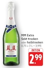 Sekt trocken Angebote von MM Extra bei E center Singen für 2,99 €