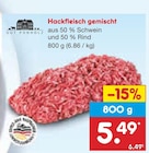 Hackfleisch gemischt bei Netto Marken-Discount im Isernhagen Prospekt für 5,49 €
