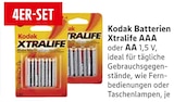 Batterien Xtralife AAA oder AA von Kodak im aktuellen EDEKA Prospekt