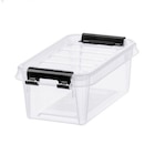 Promo Boîte de rangement 0,3 L SmartStore Classic H. 6 x L. 9 x P. 15 cm transparent à 2,99 € dans le catalogue Castorama à Hénin-Beaumont