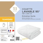 La couette lavable Tempérée - TEX HOME à 22,49 € dans le catalogue Carrefour