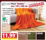 Plaid "Bubble" env. 150 x 200 cm - BELLA CASA en promo chez Norma Strasbourg à 11,99 €