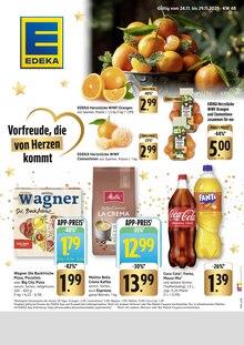 Kaffee im EDEKA Prospekt "Aktuelle Angebote" mit 12 Seiten (Heidelberg)
