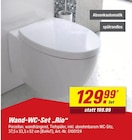 Wand-WC-Set Rio Angebote bei toom Baumarkt Viersen für 129,99 €