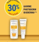 30% avec la Carte Ticket E.Leclerc gamme photoderm BIODERMA - BIODERMA dans le catalogue E.Leclerc