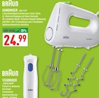 Handmixer „HM 1110“ im Angebot bei Marktkauf in Erkrath Handmixer „HM 1110“ Angebote von Braun bei Marktkauf Erkrath für 24,99 €