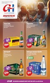 Bier im Huster Prospekt in Mittweida Aktueller Huster Prospekt mit Bier, "Aktuelle Angebote", Seite 1