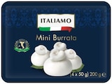 Mini burrata - ITALIANO en promo chez Lidl Clermont-Ferrand à 3,49 €