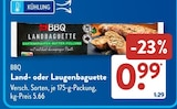 Land- oder Laugenbaguette Angebote von BBQ bei ALDI SÜD Leverkusen für 0,99 €