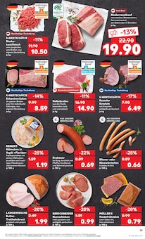 Schweinefleisch im Kaufland Prospekt "Hier bin ich richtig" mit 60 Seiten (Krefeld)