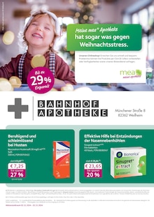 mea - meine apotheke Prospekt Unsere Dezember-Angebote mit  Seiten