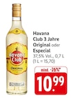 Havana Club 3 Jahre Original Angebote von Havana Club bei E center Kirchheim für 10,99 €