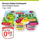 Aktuelles Robby Früchtequark Erdbeere Angebot bei GLOBUS in Offenbach (Main) ab 0,99 €