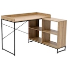 ECKSCHREIBTISCH 110/98/75-81 cm Schwarz, Eiche Artisan Stauraum im Angebot bei XXXLutz in Rheine ECKSCHREIBTISCH 110/98/75-81 cm Schwarz, Eiche Artisan Stauraum Angebote von Carryhome bei XXXLutz Rheine für 79,90 €
