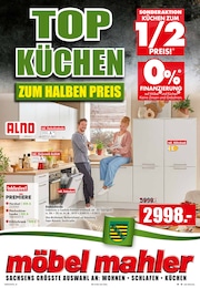 Möbel Mahler Siebenlehn Prospekt "TOP KÜCHEN" für Neuhausen, 16 Seiten, 01.10.2025 - 28.10.2025