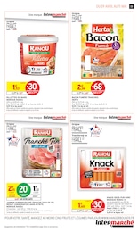 Prix et réduction Bacon dans le prospectus Intermarché en cours Offre Bacon dans le catalogue Intermarché du moment à la page 23