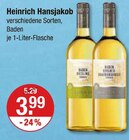 Weißwein von Heinrich Hansjakob im aktuellen V-Markt Prospekt für 3,99 €