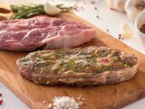 Tranche de gigot avec os marinée en promo chez Supermarchés Match Calais à 17,99 €