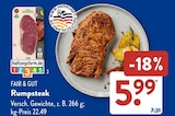 Rumpsteak von Fair & Gut im aktuellen ALDI SÜD Prospekt für 5,99 €