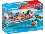 71464 Feuerwehrboot mit Aqua Scooter Spielset, Mehrfarbig von PLAYMOBIL im aktuellen MediaMarkt Saturn Prospekt für 22,99 €