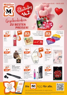 Eau De Parfum im Müller Prospekt "Geschenkideen ZU BESTEN PREISEN!" mit 18 Seiten (Moers)