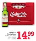 Original Angebote von Budweiser bei E center Offenbach für 14,99 €