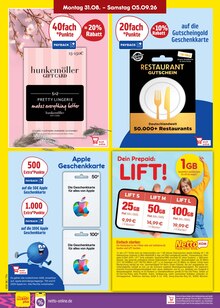 Geschenkkarte im Netto Marken-Discount Prospekt "Aktuelle Angebote" mit 70 Seiten (Dresden)
