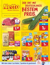 Netto Marken-Discount Prospekt für Reisbach: "Aktuelle Angebote", 65 Seiten, 27.10.2025 - 01.11.2025