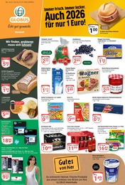 GLOBUS Prospekt: "Aktuelle Angebote", 26 Seiten, 26.01.2026 - 31.01.2026