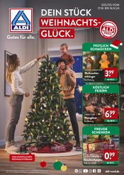 ALDI Nord Discounter Prospekt der aktuellen Woche mit 39 Seiten, gültig von 17.10.2024 bis 16.12.2024, in Ellerau und Umgebung Aktueller ALDI Nord Discounter Prospekt in Ellerau und Umgebung, "DEIN STÜCK WEIHNACHTS-GLÜCK." mit 39 Seiten, 17.10.2024 - 16.12.2024