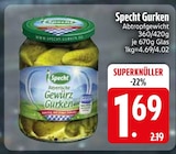 Gurken von Specht im aktuellen EDEKA Prospekt für 1,69 €