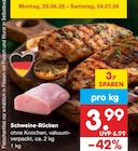 Schweine-Rücken im aktuellen Netto Marken-Discount Prospekt