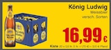 Weissbier Angebote von König Ludwig bei RAN Ravensburg für 16,99 €