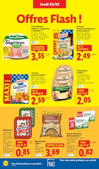 Promotion Fraises dans le prospectus Lidl, valable du 05/02/2026 au 11/02/2026 Promo Fraises dans le catalogue Lidl du moment à la page 16