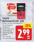 Kaffeekapseln oder pads Angebote von Lavazza bei WEZ Herford für 2,99 €