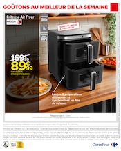 Friteuse Angebote im Prospekt "FÊTE DES MÈRES" von Carrefour Friteuse Angebote im Prospekt "FÊTE DES MÈRES" von Carrefour auf Seite 2