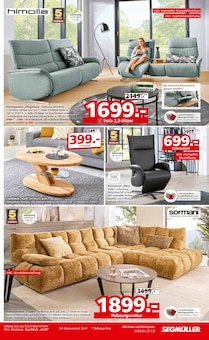 Relaxsessel im Segmüller Prospekt "Segmüller Highlight Angebote" mit 42 Seiten (Augsburg)