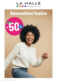 Prospectus La Halle à Levallois-Perret, "Sensation'halle", 1 page, 22/10/2026 - 28/10/2026