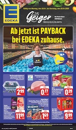 Aktueller EDEKA Supermarkt Prospekt in Krautheim und Umgebung, "Wir lieben Lebensmittel!" mit 28 Seiten, 20.01.2025 - 25.01.2025