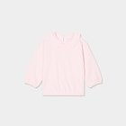 Promo Sweat col claudine à volants rose clair bébé fille à 3,00 € dans le catalogue La Halle à Le Pian-Médoc