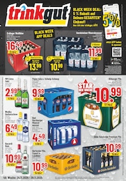 Aktueller Trinkgut Getränkemärkte Prospekt für Langenhagen: Aktuelle Angebote mit 10} Seiten, 24.11.2025 - 29.11.2025