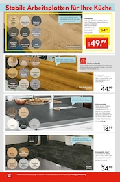 Aktueller Hellweg Prospekt mit Küchenarbeitsplatten, "Entscheiden Sie selbst", Seite 14