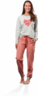 Damen Pyjama langarm Angebote bei Netto Marken-Discount Borken für 9,99 €