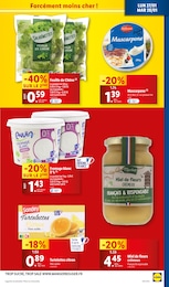 Offre Mascarpone dans le catalogue Lidl du moment à la page 39